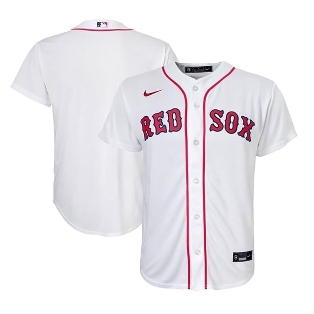 Youth Boston Red Sox MLB Home White Limited Jersey