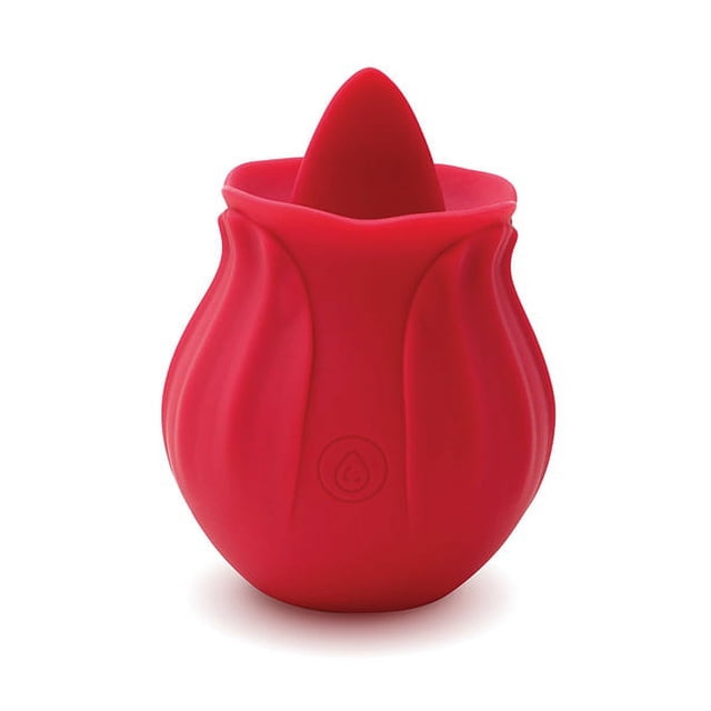 Skins Rose Buddies The Rose Lix Clitoral Vibrator, Red.