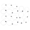 thumbnail image 3 of Classical Guitar Strings,3 Set of Classical Nickel Plated Strings Guitar Strings Superior Craftsmanship, 3 of 8