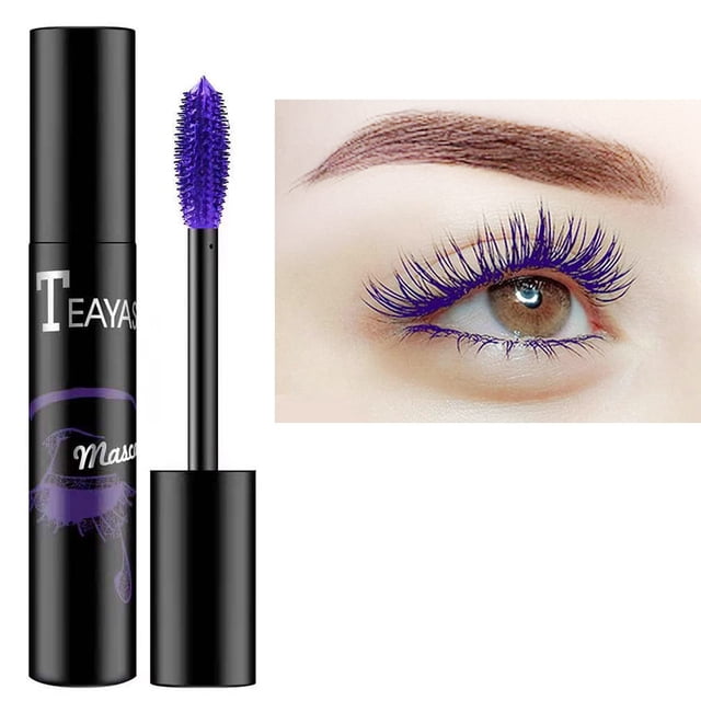 Waterproof Mascara Eye Makeup Plumping Mascara, Lengthening, Curling, Setting, No Clumping, No Smudging, Lasting All Day(04#)