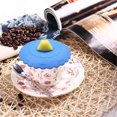 thumbnail image 3 of Cup Cover Silicone Cartoon Bottle Cap cup lid Reusable Leakproof Water Cup Lid Dustproof Cap, Type 1, 3 of 7