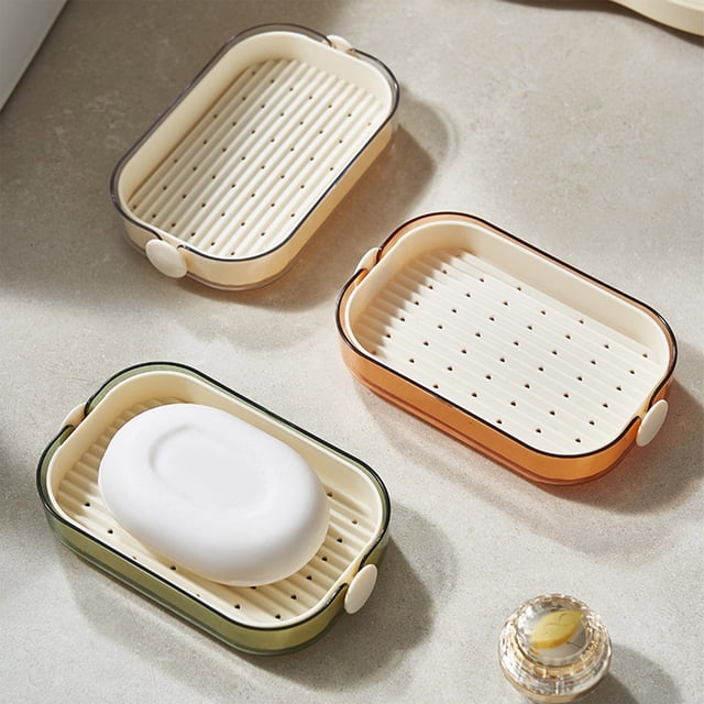 Vaidha Soap Box Household Soap Box Bathroom Countertop Soap Bathroom Shelf