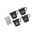 thumbnail image 1 of 5 Pieces Tea Coffee Cups Climbing Drinkware Water Practical Utensils Mugs for Camping Campfire Hiking, 1 of 9