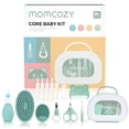 thumbnail image 1 of Momcozy Core Baby Kit, Baby Shower & Registry Essential Kit for Grooming&Cleansing Care, Includes Nail File Kits, Bath Brushes, Toothbrush, Comb, Storage Case etc., 1 of 9
