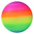 thumbnail image 1 of Inflatable Summer Beach Ball Pool Swim Rubber Rainbow Beach Volleyball Garden Game Net, 1 of 8
