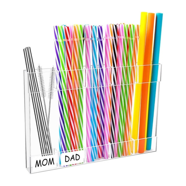 Adjustable Storage Organizer Rack Functional Acrylic Holder With Five Compartments For Efficient Kitchen And Living Room Space Saving Design