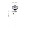 thumbnail image 4 of Frying Pyrometer,Stainless Steel Instant Read Dial Thermometer,0~300℃ Temperature Range,±5℃ Precision,15cm,for Syrup Simmering,Grilled Meat,Soup,Easy to Operate,Sturdy,Rust-Resistant,Easy to Clean, 4 of 7