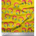 thumbnail image 1 of Soimoi polyester Crepe Fabric Swirls & Floral Artistic Print Sewing Fabric Yard 52 Inch Wide, 1 of 3