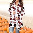 thumbnail image 2 of CEHVOM Woman Fashion Pocket Solid Color Long Sleeves Knit Cardigan Loose Tops Blouse Sweater Clearance, 2 of 6