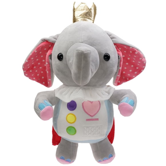 Jindong It Takes Two Plush Elephant Toys Soft Stuffed Big Flappy Ears Cute Plush Elephant Animal Toys for Kids Children Girls Gift