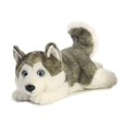 thumbnail image 2 of Aurora Stuffed Animals -Husky Lying 11", 2 of 4