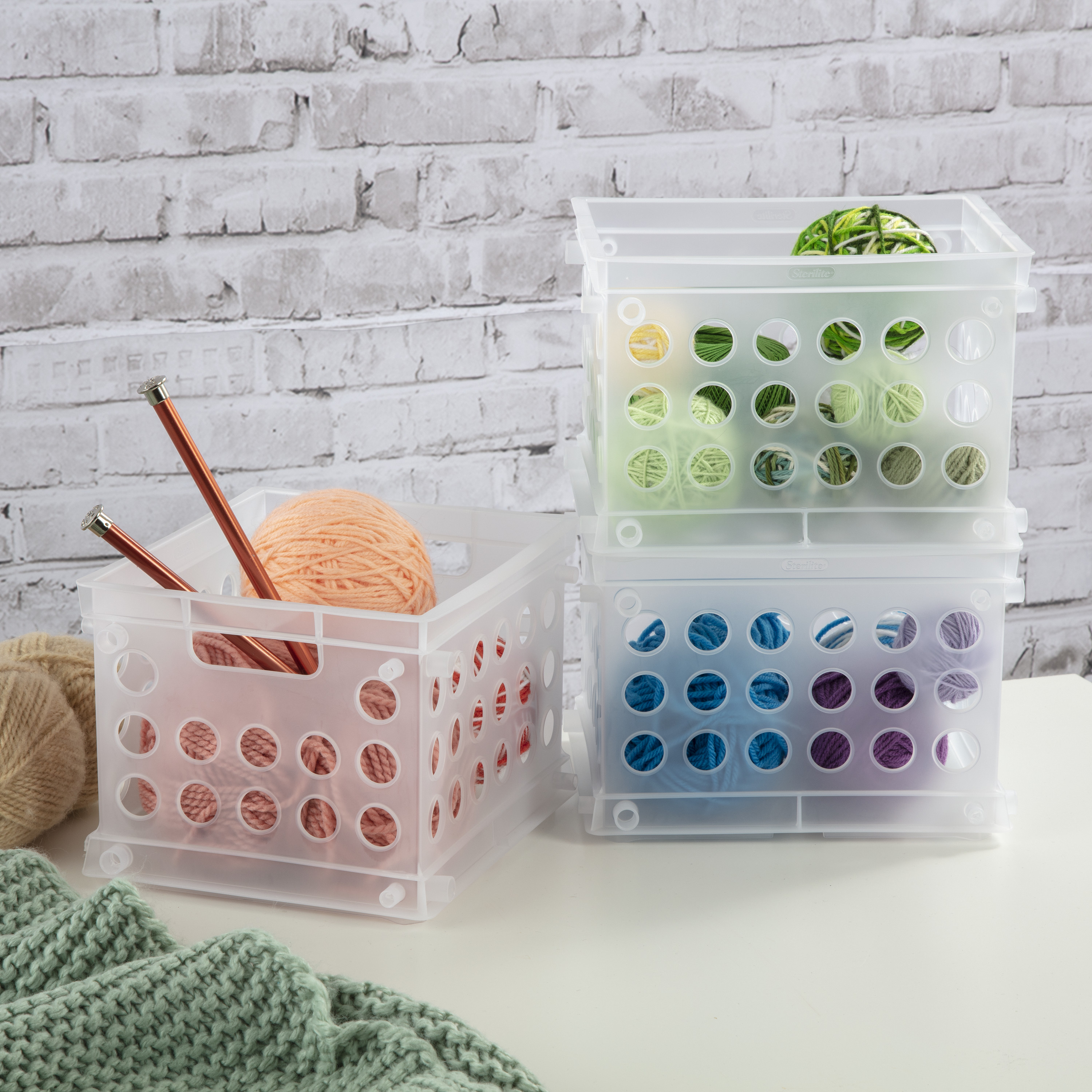 Sterilite petite caisse- transparent