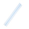 thumbnail image 3 of 10pcs Comb Binding Spines, Large Capacity Durable Book Part For Teacher Student Notebook File Making, 3 of 8