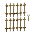 thumbnail image 3 of simhoa Countertop Connector Lightweight Draw Bolt for Stair Headboard Residential M8x100 12Pcs, 3 of 8