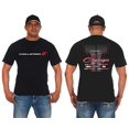 thumbnail image 2 of JH Design T-Shirt Dodge Challenger pour Hommes Manches Courtes Col Rond (Petit, Noir), 2 of 4