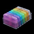 thumbnail image 2 of Unique Bargains Household Travel Detachable Medication Reminder Daily Am PM Weekly Pill Organizer Box Case, 2 of 4