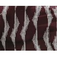 thumbnail image 4 of oneOone Georgette Viscose Fabric Abstract Stripe Ikat Printed Craft Fabric BTY 42 Inch Wide, 4 of 4