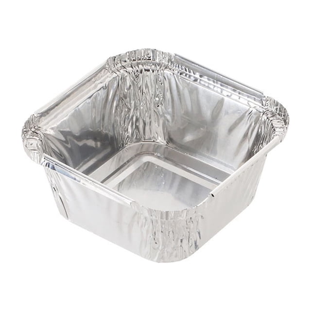 Foil Pans With Lids Aluminum Pans With Covers Disposable Food Containers 20pcs