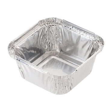 Meitianfacai Barquettes en Aluminium, Barquettes en Aluminium avec Couvercles Barquettes en Aluminium avec Couvercles Contenants Alimentaires Jetables 20 Pcs