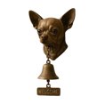 thumbnail image 2 of Cagogo à Moins de 5 $ 4 Pcs Sonnette de Bienvenue Labrador, Sonnette de Bienvenue Labrador, Figurine de Chien Sonnette de Porte Fini Antique, Panneau de Bienvenue Fonctionnel Carillon de Porte, Déco de Porche Entrée Jardin, 2 of 9