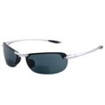 thumbnail image 3 of "The Raptor" Polarized Bifocal Lightweight Sunglasses for Men and Women - Silver - 1.00, 3 of 5