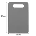 thumbnail image 2 of zanvin kitchen gadgets Environmentally Friendly Color Plastic Non-Slip Cutting Board Kitche Summer Gifts For Home,Gray, 2 of 3