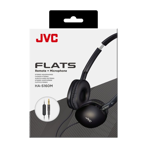 JVC
「CLASS-S WOOD WIRELESS HA-FW02BT」 JVC - FLATS Wired Headphones, Lightweight and Foldable with