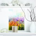 thumbnail image 1 of Abstract Cosmos of Colorful Flowers - Large Flower Canvas Wall Art, 1 of 3