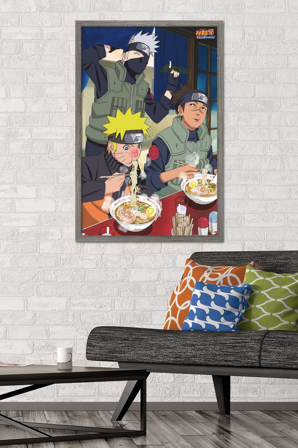 Naruto Shippuden - Food Wall Poster