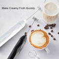 thumbnail image 2 of Coffee Frother Hand-held Adjustable Electric Milk Blender Egg Beater for Kitchen, 2 of 10