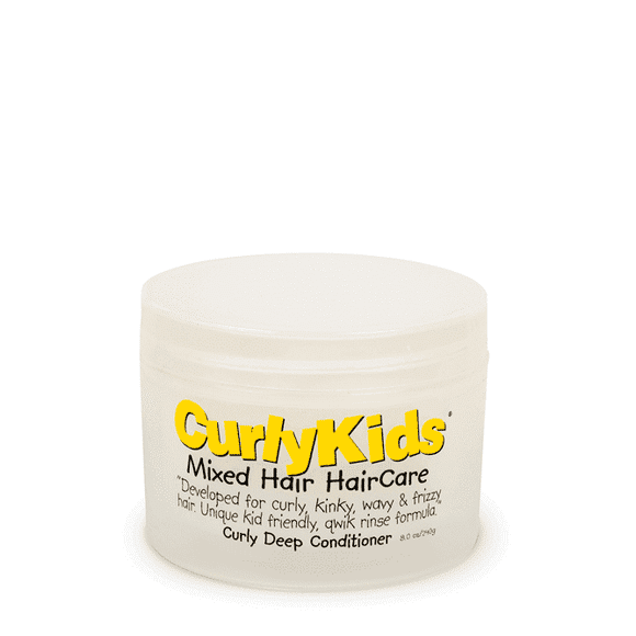 CURLYKIDS Soins Capillaires Mixtes CURLY Revitalisant Profond 8oz (Lot de 2)