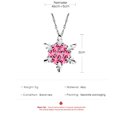thumbnail image 3 of SIfdSeng Full Diamond Snowflake Necklace Creative Christmas Gift Pendant Necklace, 3 of 9