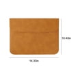 thumbnail image 3 of EGNMCR Notebook Sleeve Waterproofs Scratch Resistants Wear-resistants Invisible Magnetic Buckle Thin Antis Stick Fingerprint 13.3 Inches Inner sleeve, 3 of 8