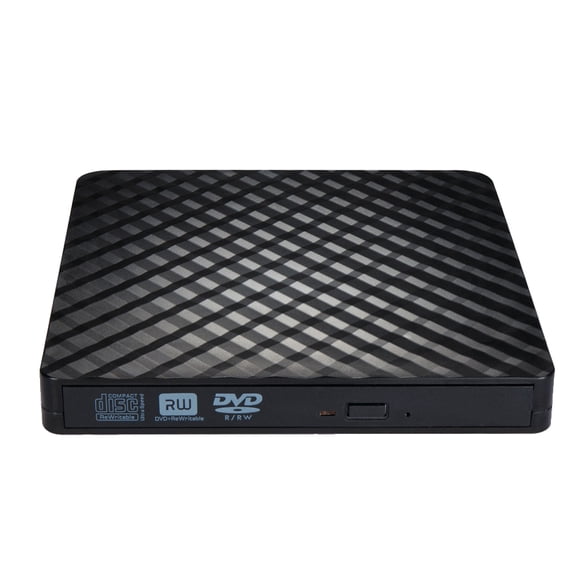 External CD DVD Drive, USB 3.0 and Type-C Portable Drive Reader, DVD/CD ROM Burner Rewriter ,Plug and Play