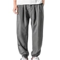 thumbnail image 2 of Dvkptbk Sweatpants For Men Fashion Lightweight And Breathable Sweatpants Jogger Pants With Pockets Causal Solid Color Sweatpants, 2 of 6