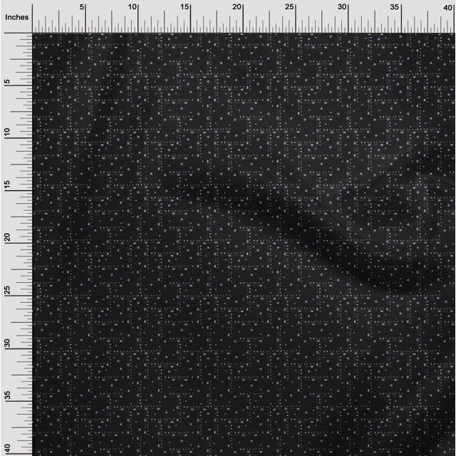 oneOone Viscose Jersey Fabric Star & Faces Animal Printed Fabric 1 Yard 60 Inch Wide