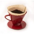 thumbnail image 2 of HIC Coffee Filter Cone, Red, Number 2-Size Filter, Brews 2 to 6-Cups, 2 of 5