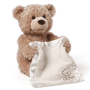 teenager Gund Peek A Boo Bear With Blanket Interactive Toy Stuffed Animal,new-Vinsniv