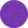 thumbnail image 1 of Ahgly Company Tapis Rond Lavable en Machine Intérieur Transitionnel Néon Violet, 6 Pieds Rond, 1 of 7