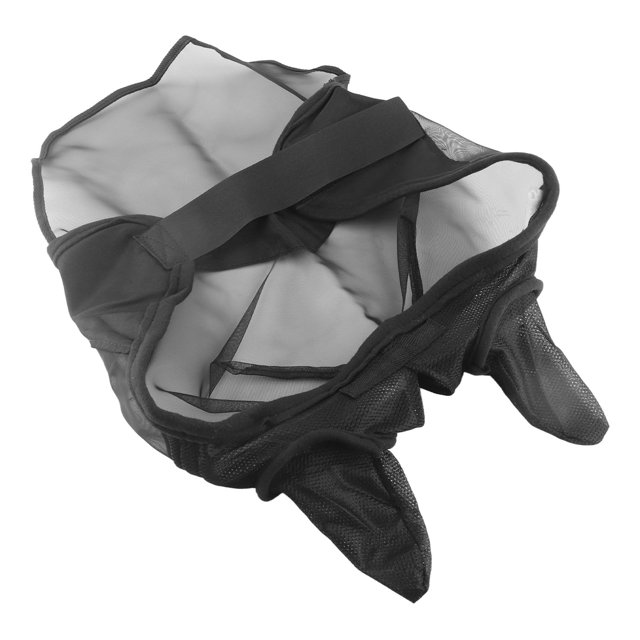 Couverture de Cheval, Cheval de Protection du Visage Cheval Couvrant Mesh Doux Longue Couverture de Nez avec les Oreilles et la Couverture de Nez Couverture de Protection de Cheval pour Protéger Cheval S, M, L