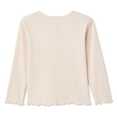 thumbnail image 2 of George Toddler Girls' Long-Sleeve Rib T-Shirt, 2 of 2