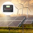 thumbnail image 2 of Mistaha 50A PWM Solar Controller / 24V Self-Adapting Less Than 55V Input Solar Panel Regulator for Flooded Lithium Battery with Temperature Compensation Multiple Protections LCD Display, 2 of 8