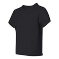 thumbnail image 2 of Jerzees Youth DRI-POWER Active Short Sleeve Crew T-Shirt, M, Black, 2 of 2