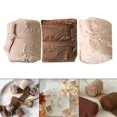 thumbnail image 3 of 3 Rolls Chiffon Silk Ribbon 2" x 5yd for Wedding Invitations DIY Crafts Coffee Coffee Series, 3 of 8
