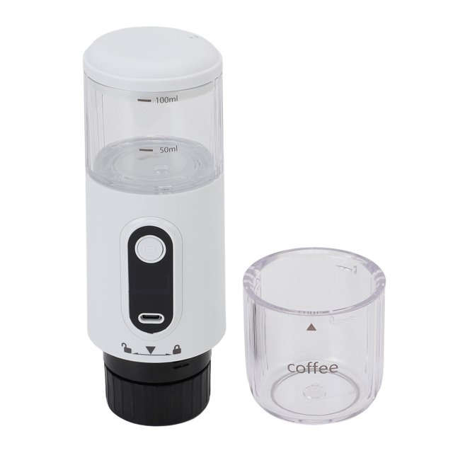 Machine à Expresso Électrique Portable, Cafetière de Voyage pour Camping, Cafetière Auto-Chauffante pour Voiture avec USB C pour Randonnée, Bureau, RV
