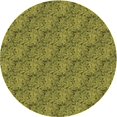 thumbnail image 1 of Ahgly Tapis Rond Lavable en Machine Intérieur Transitionnel Chêne Brun, 4 Pieds Rond, 1 of 7