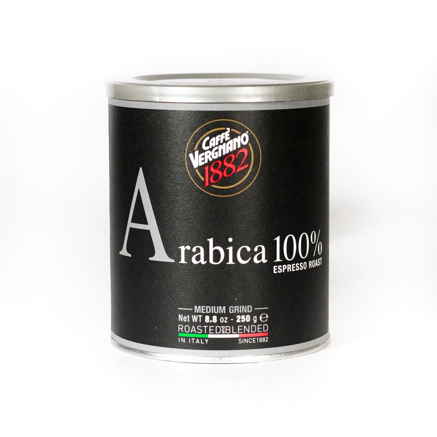 Vergnano Arabica Ground Coffee Moka Tin
