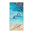 thumbnail image 1 of Fesfesfes Travel Microfiber Beach Towel Lightweight Quickly Dry Construction Sandproof Technology Colorful Design Multipurpose Swim Blanket Pool Shore Accessory, 1 of 4