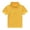 Yellow, variant on PMVFHDE Boy's Tops Toddler Boys Girls Short Sleeve Summer Casual Solid Lapel Collar Polo School Uniform Shirt ,White,5-6 Years