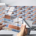 thumbnail image 1 of Vaidha Imitation Wall Tiles Crystal Film Tile Sticker Adhesive Floor Sticker Hot, 1 of 7